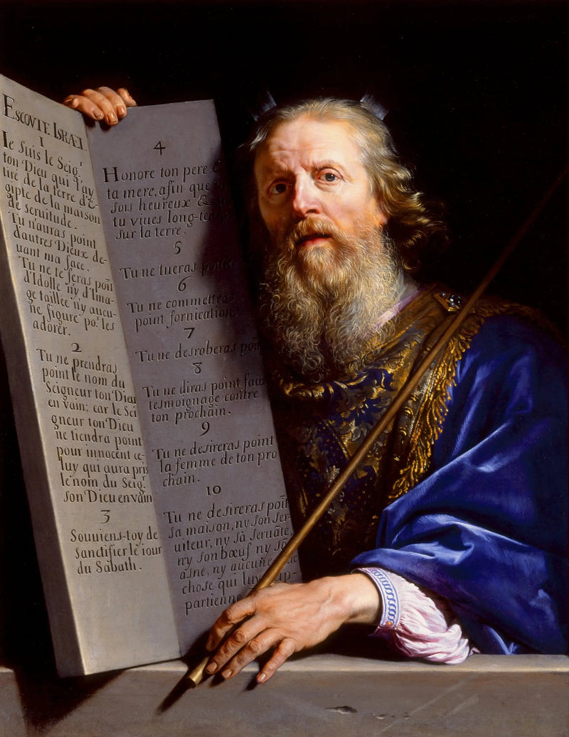 모세가 율법의 돌판을 보여주는 모습 - 필리프 드 샹파뉴

Source:
Moïse présentant les Tables de la Loi - Philippe de Champaigne
