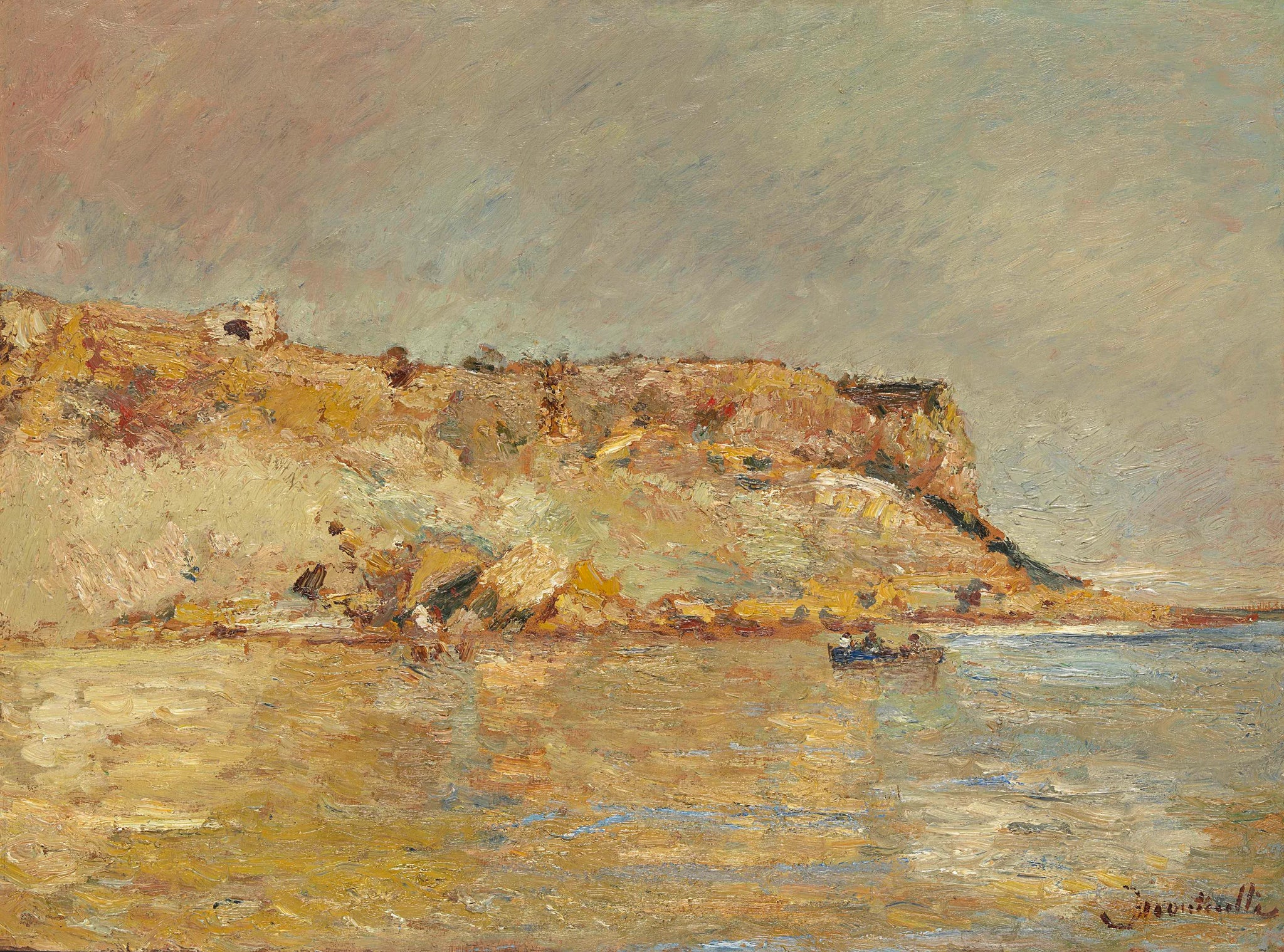 Montagnes côtières - Adolphe Monticelli