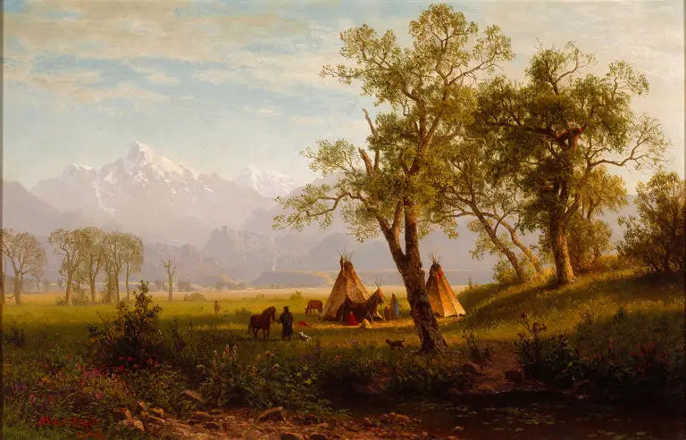 윈드 리버 산맥, 네브래스카 지역 - 알버트 비어슈타트

Source:
Montagnes de Wind River, territoire du Nebraska - Albert Bierstadt