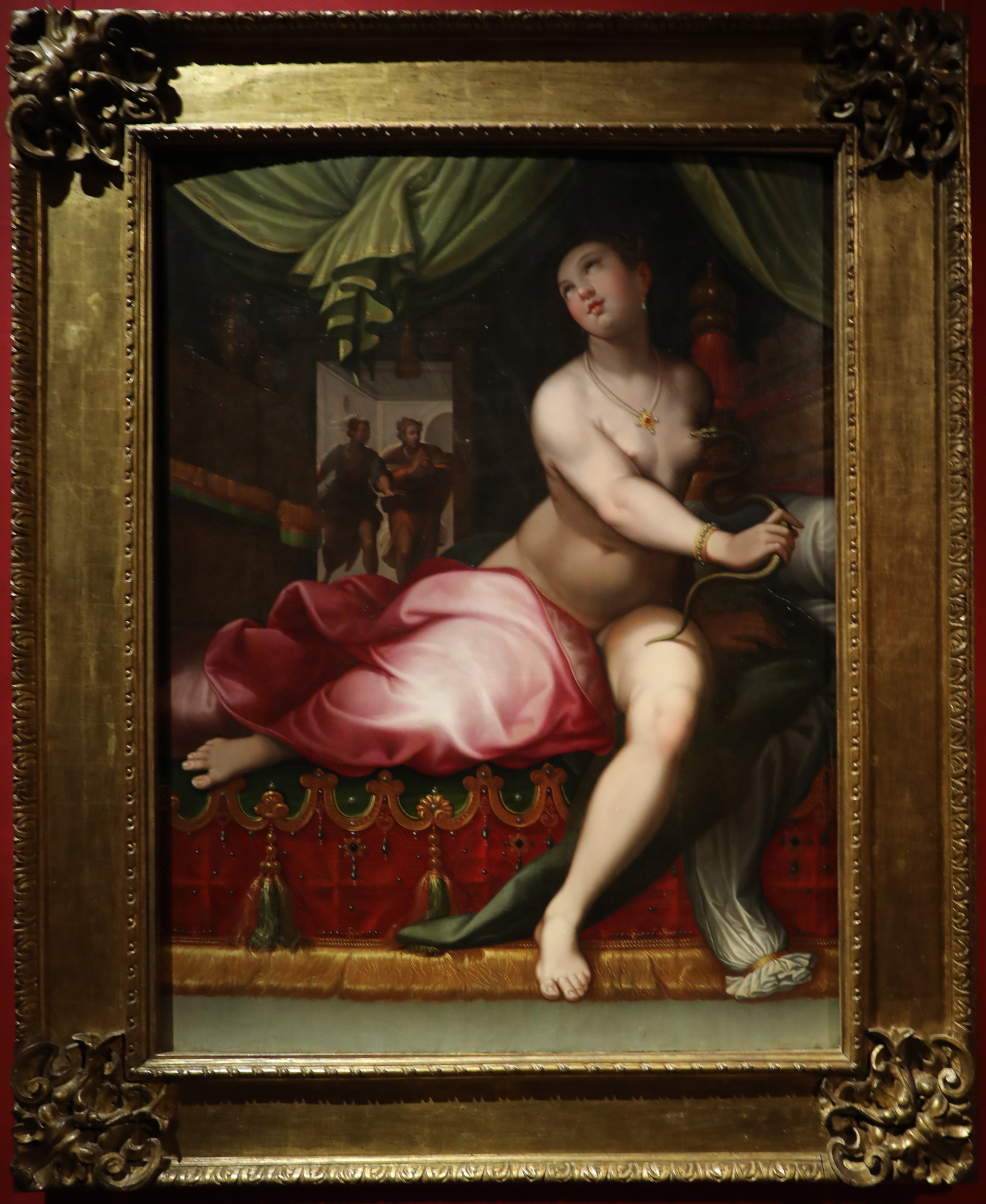 Mort de Cléopâtre - Denis Calvaert