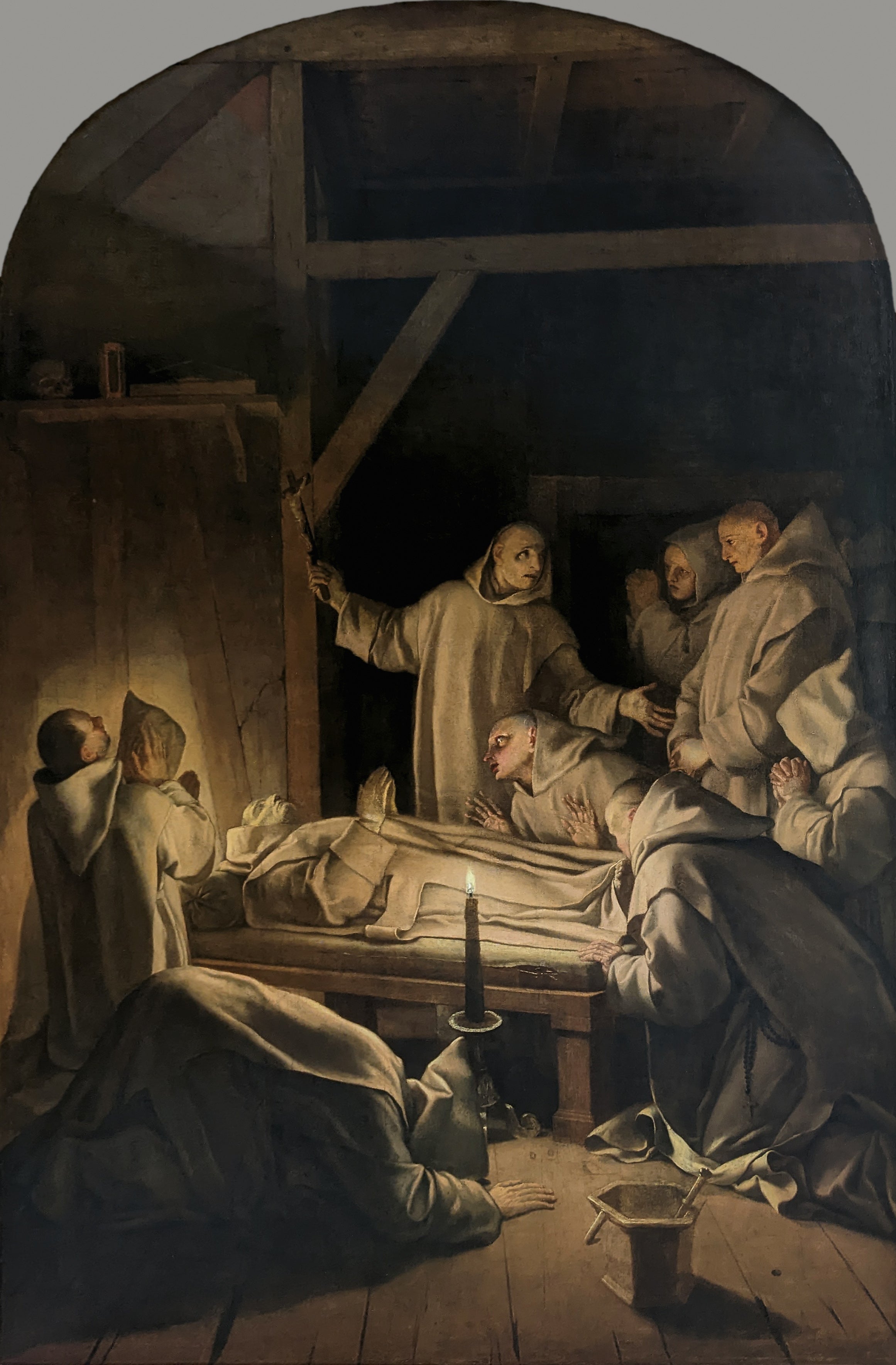 Mort de Saint Bruno - Eustache Le Sueur - Alpha Reproduction