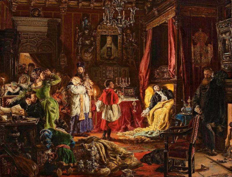 1572년 크니시인에서 Sigismond Auguste의 죽음 - Jan Matejko

Source:
Mort de Sigismond Auguste à Knyszyn en 1572 - Jan Matejko