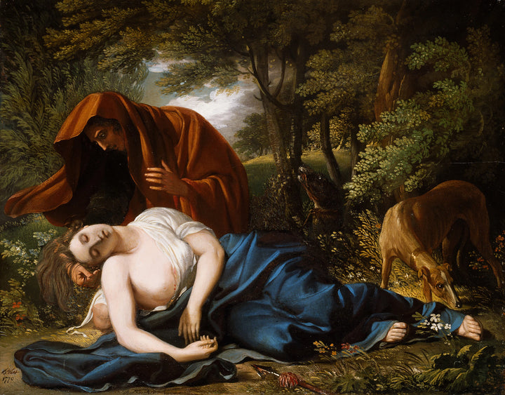 프로크리스의 죽음 - Benjamin West