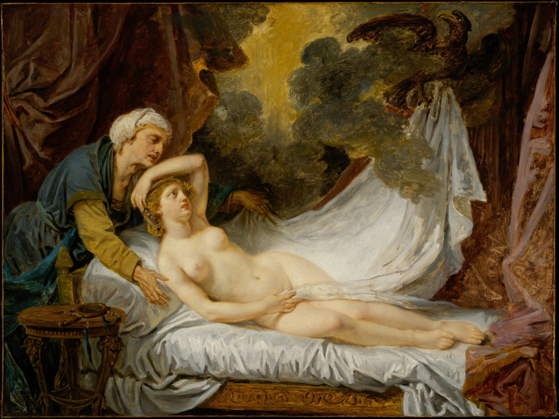 목성에 의해 방문된 엔진 - Jean-Baptiste Greuze