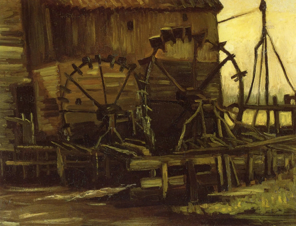 Moulin à eau de Gennep - Vincent van Gogh image 1 reproduction réalisée par Alpha Reproduction