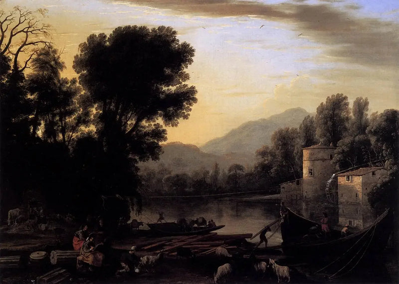 강 위의 물레방아 - 클로드 로렌

Source:
Moulin sur une rivière - Claude Lorrain