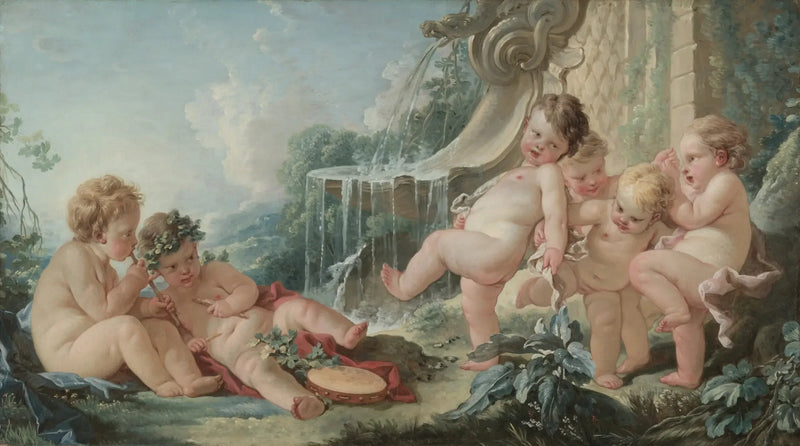 음악, 춤, 그리고 연인들이 모의하는 장면 - 프랑수아 부셰

Source:
Musique, danse et cupidons en conspiration - François Boucher