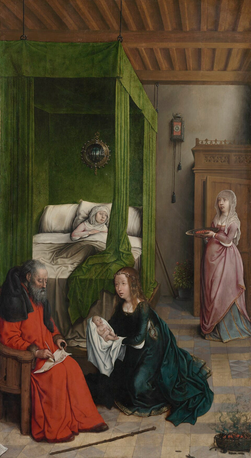 성 요한 세례자 탄생 - 후안 데 플란데스