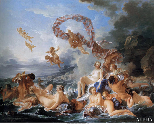 The Birth and Triumph of Venus - François Boucher - Reproductions de tableaux et peintures haut de gamme