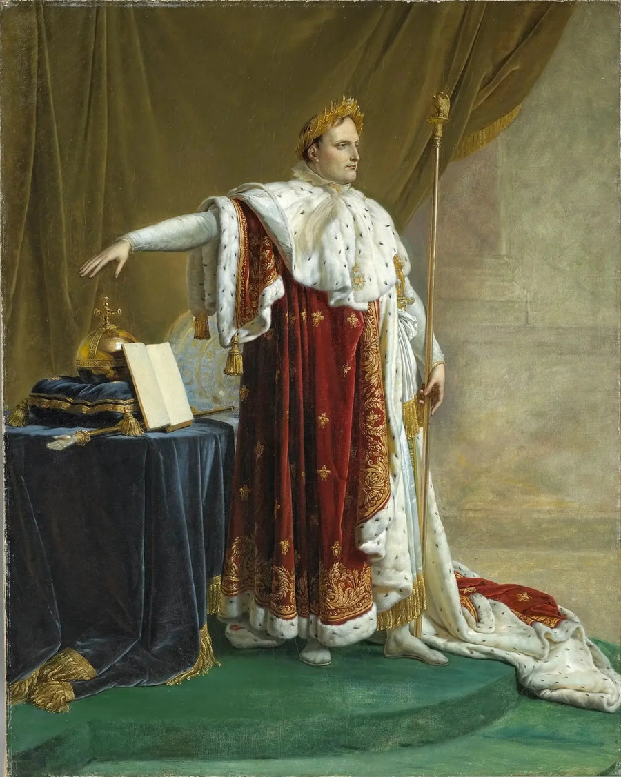 성복을 입은 나폴레옹 1세 - 앙-루이 지로데

Source:
Napoléon 1er en costume de sacré - Anne-Louis Girodet