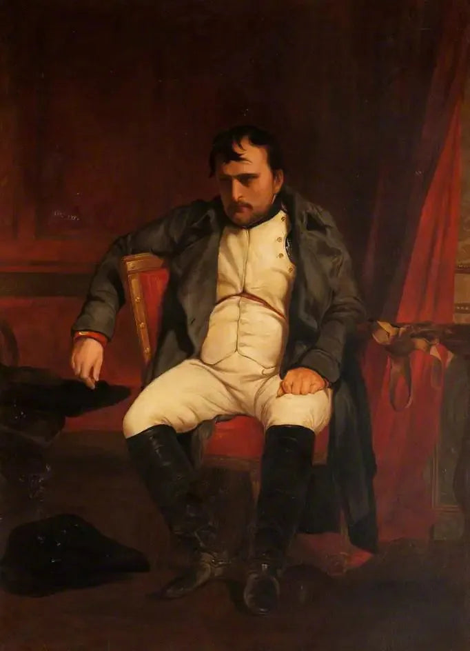 나폴레옹이 퐁텐블로에서, 1814년 3월 31일 - 폴 들라로슈

Source:
Napoléon à Fontainebleau, le 31 mars 1814 - Paul Delaroche