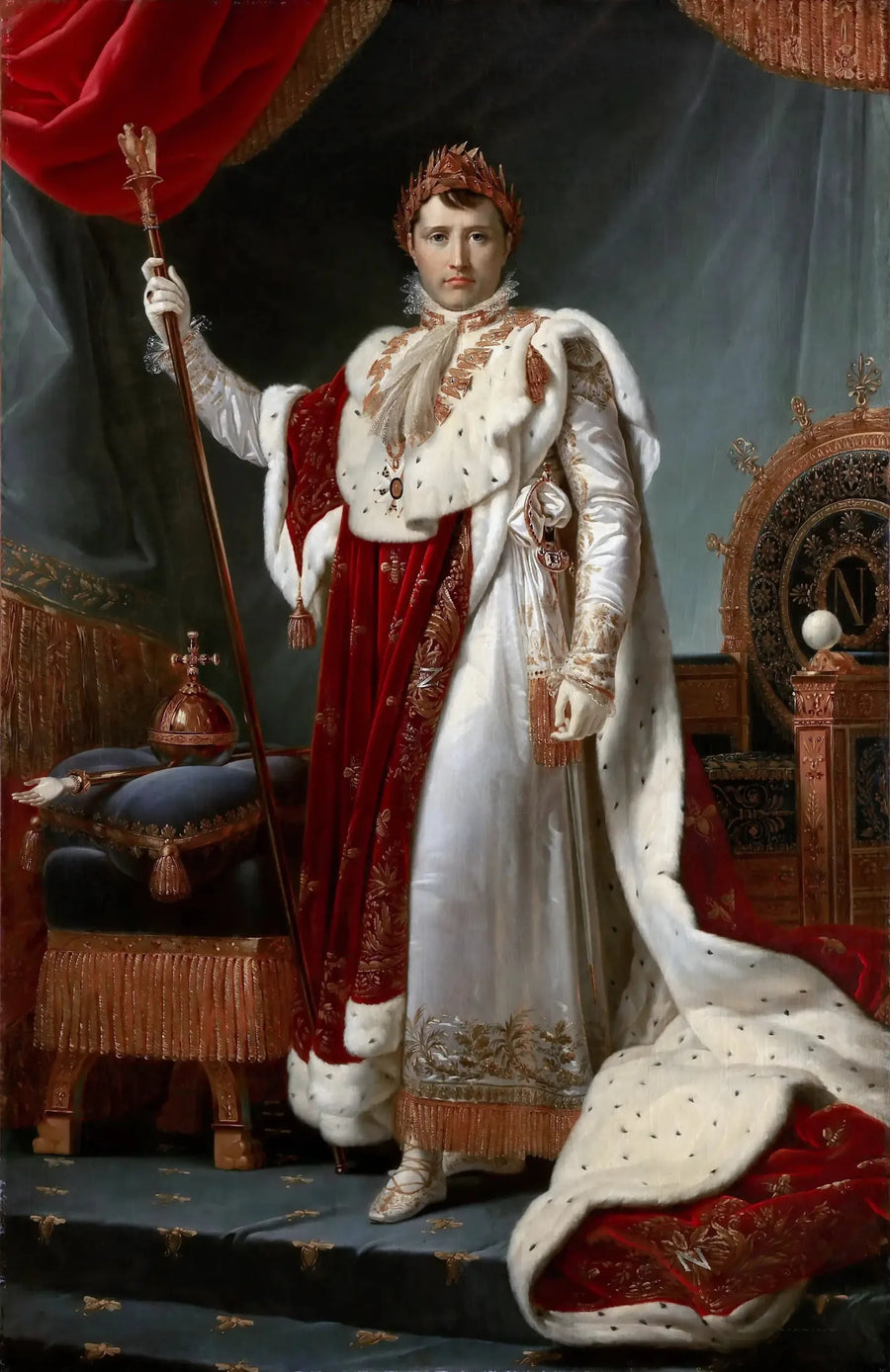 나폴레옹 1세 성복 - 프랑수아 제라르

Source:
Napoléon Ier en costume de sacré - François Gérard