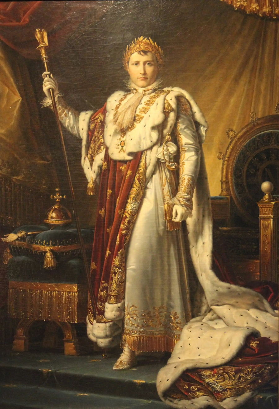 나폴레옹 1세 성복 착용 - 프랑수아 제라르

Source:
Napoléon Ier en tenue de sacre - François Gérard