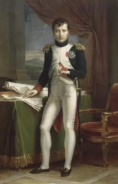나폴레옹 1세, 가드 보병 연대 대령 복장 - 프랑수아 제라르

Source:
Napoléon Ier en uniforme de colonel des grenadiers à pied de la Garde - François Gérard