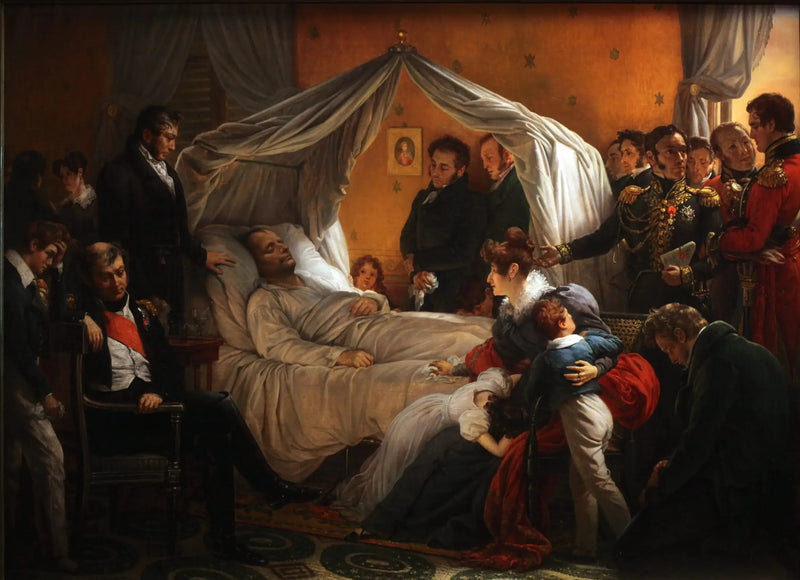 나폴레옹 사망 직전의 모습 - 샤를 드 스테이벤

Source:
Napoléon sur son lit de mort - Charles de Steuben