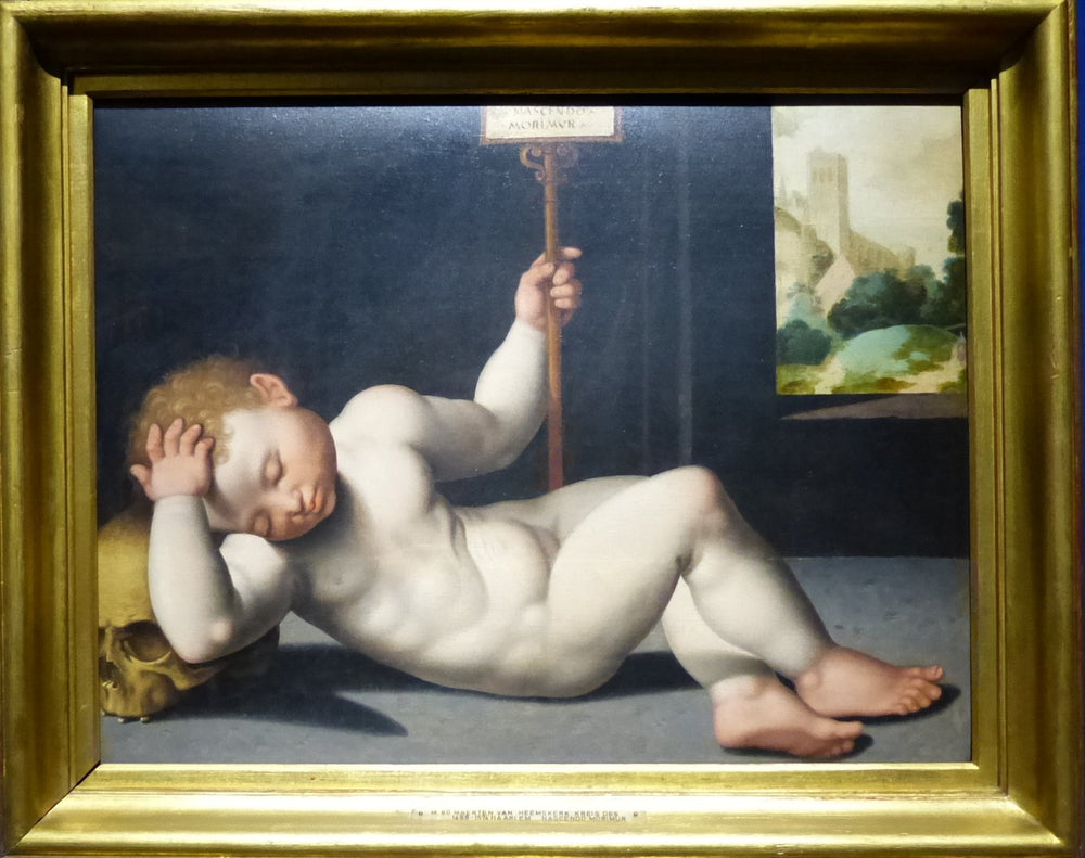 Nascendo morimur - Maarten van Heemskerck image 1 reproduction artisanale de tableau