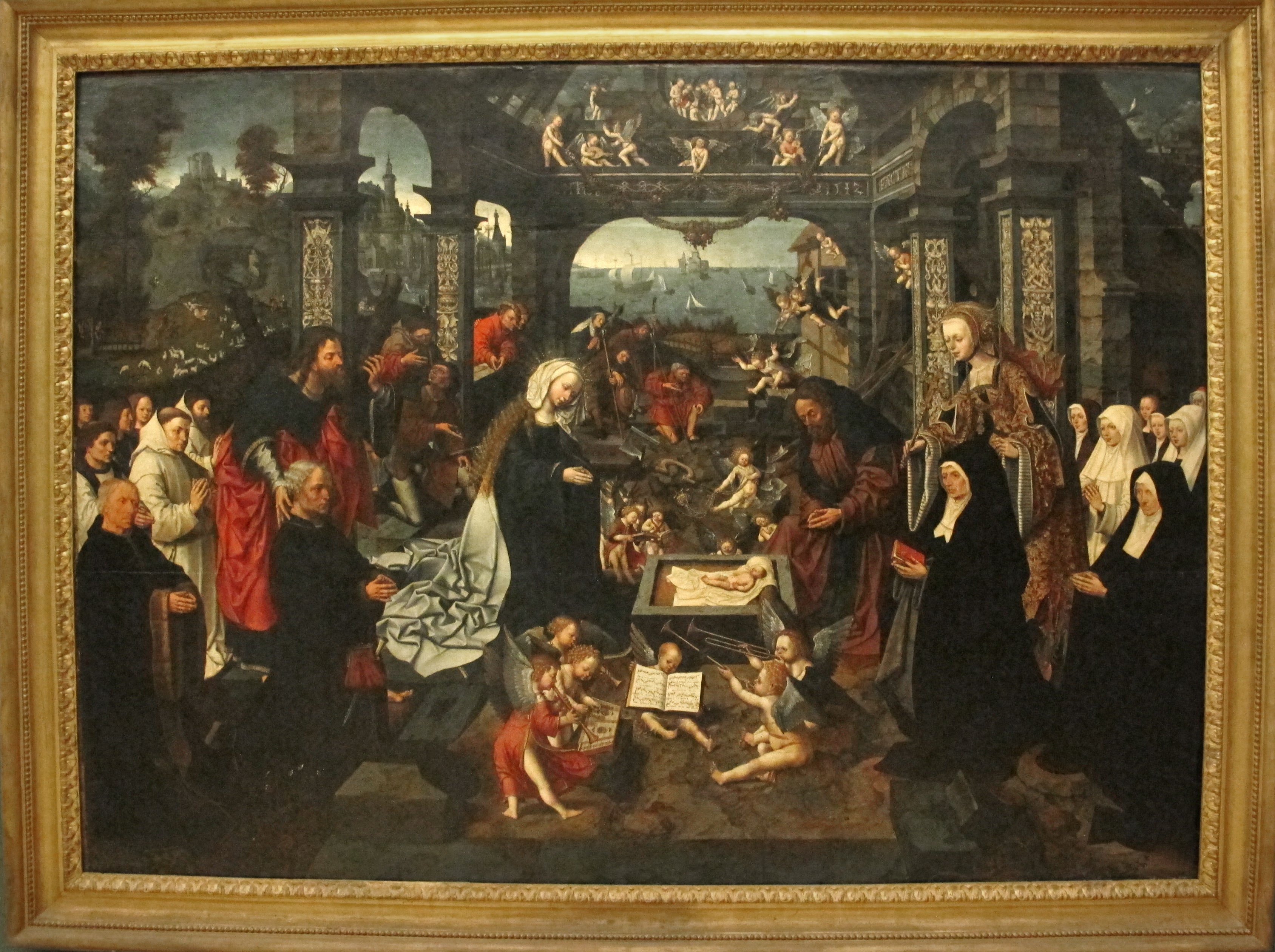 Nativité - Jacob Cornelisz van Oostsanen - Alpha Reproduction