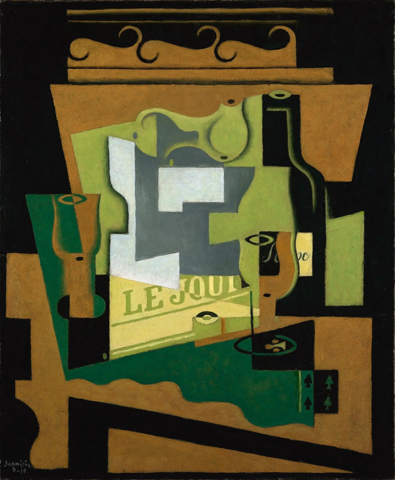 보르도 병이 있는 정물화 - 후안 그리스

Source:
Nature morte à la bouteille de Bordeaux - Juan Gris