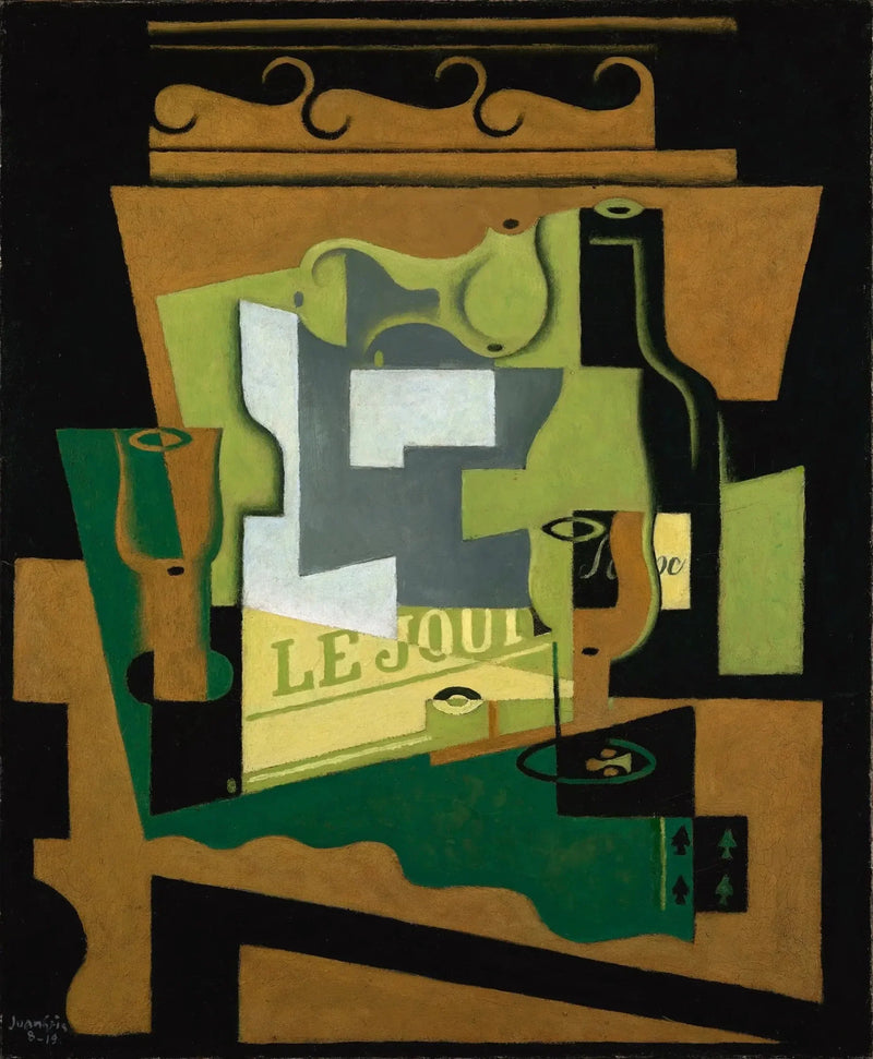 보르도 병이 있는 정물화 - 후안 그리스

Source:
Nature morte à la bouteille de Bordeaux - Juan Gris