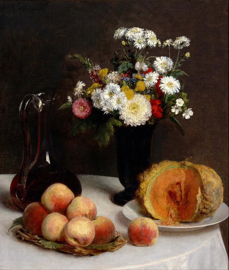 바다와 배경이 있는 풍경화 - 클로드 모네

Source:
Nature morte à la carafe, aux fleurs et aux fruits - Henri Fantin-Latour