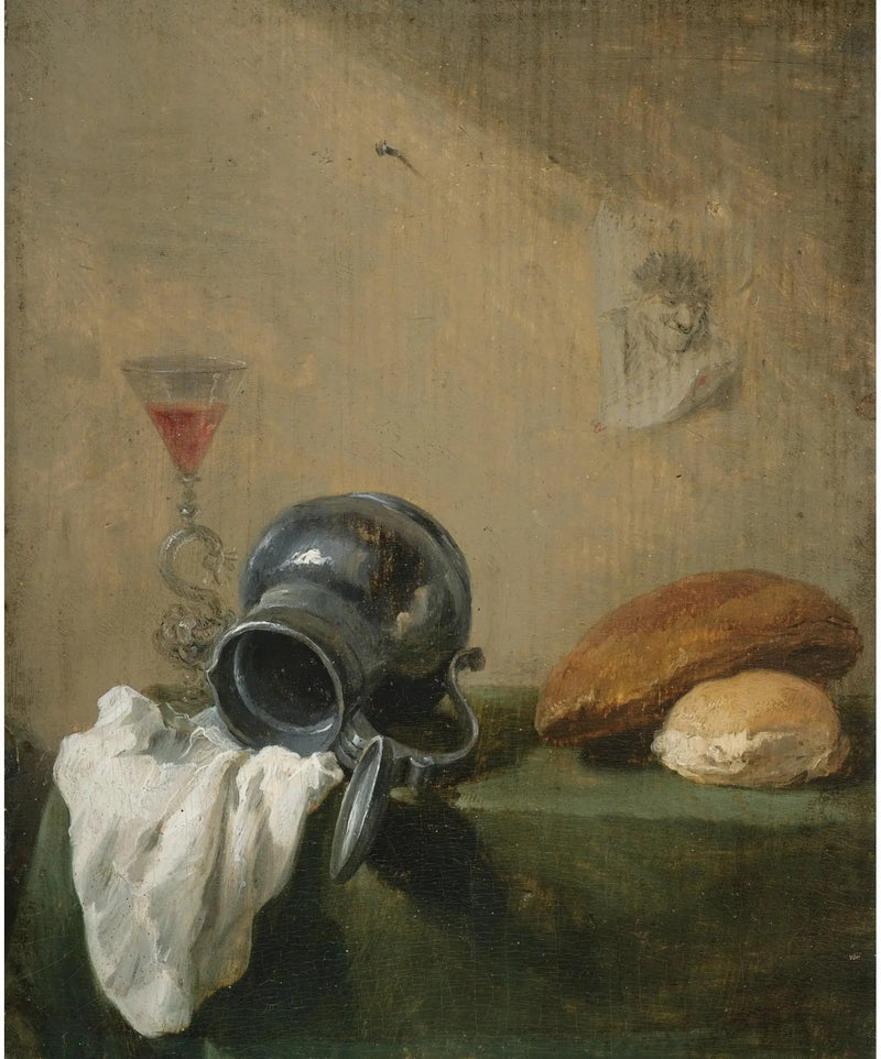 거꾸러진 주전자와 정물화 - 데이비드 테니어르 르 쥬네

Source:
Nature morte à la cruche renversée - David Teniers le Jeune