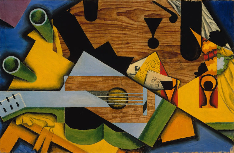과일과 기타가 있는 정물화 - 후안 그리스

Source:
Nature morte à la guitare - Juan Gris