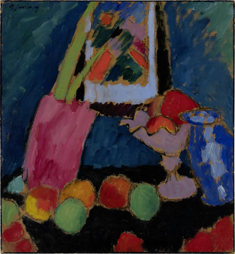 보라색 그릇이 있는 정물화 - 알렉세이 폰 야울렌스키

Source:
Nature morte au bol violet - Alexej von Jawlensky