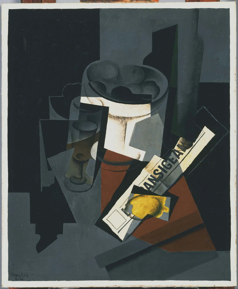 신문이 있는 정물화 - 후안 그리스

Source:
Nature morte au journal - Juan Gris