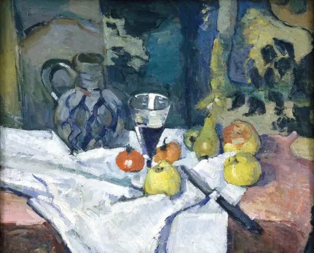 토기 항아리가 있는 정물 - Paul Cézanne