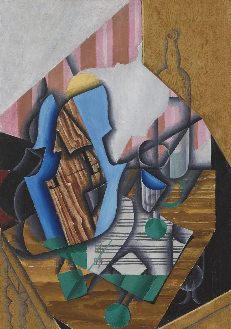 바이올린과 악보가 있는 정물화 - 후안 그리스

Source:
Nature morte au violon et partition - Juan Gris