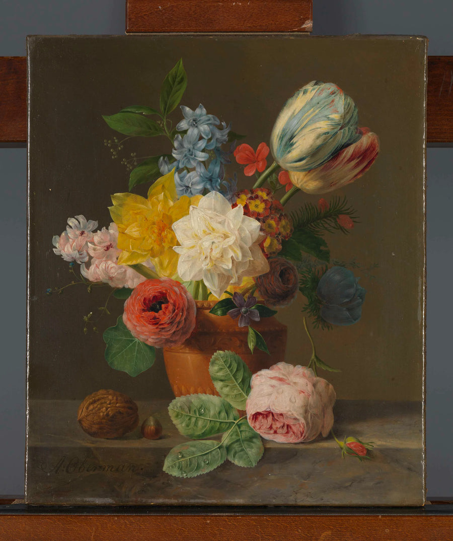 Nature morte aux fleurs - Antonis Oberman