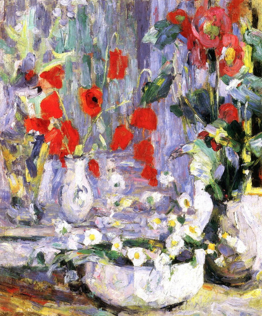 Nature morte aux pavots rouges – Joseph Raphael