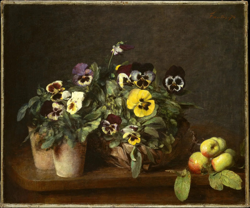 생각이 담긴 정물화 - 앙리 판탱-라투르

Source:
Nature morte aux pensées - Henri Fantin-Latour