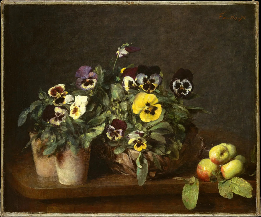 생각이 담긴 정물화 - 앙리 판탱-라투르

Source:
Nature morte aux pensées - Henri Fantin-Latour