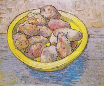 Reproduction du tableau « Nature morte aux pommes de terre - Vincent van Gogh » par Alpha Reproduction en peinture à l’huile