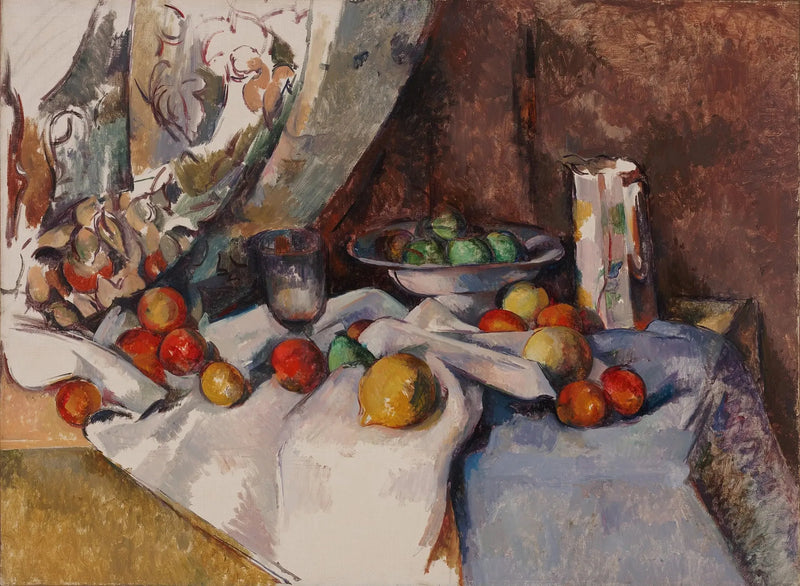 사과가 있는 정물화 - Paul Cézanne