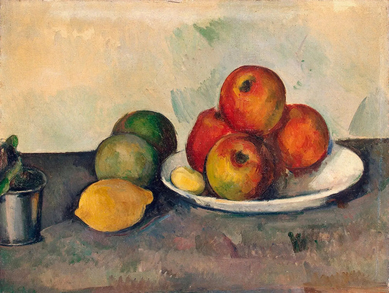 사과가 있는 정물화 - Paul Cézanne