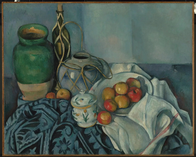 사과가 있는 정물화 - Paul Cézanne