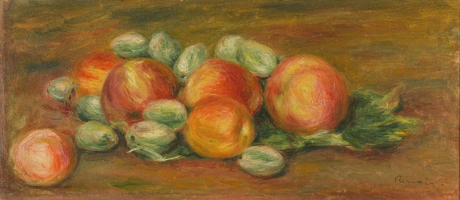 Nature morte aux pommes - Pierre-Auguste Renoir image 1 reproduction d’œuvre d’art à l’huile