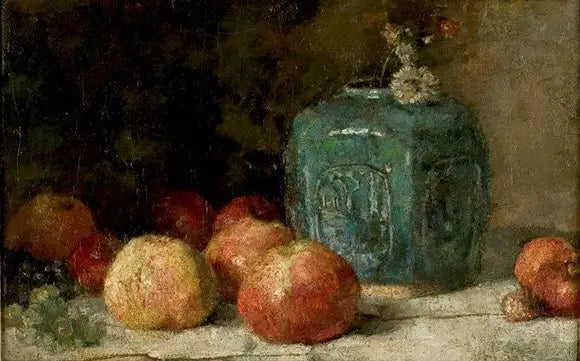 생강 항아리와 사과가 있는 정물 - Vincent van Gogh