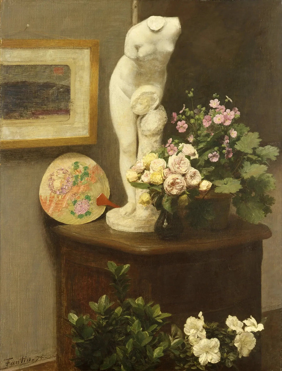 자연사체와 몸통, 꽃들 - 앙리 판탱-라투르

Source:
Nature morte avec torse et fleurs - Henri Fantin-Latour