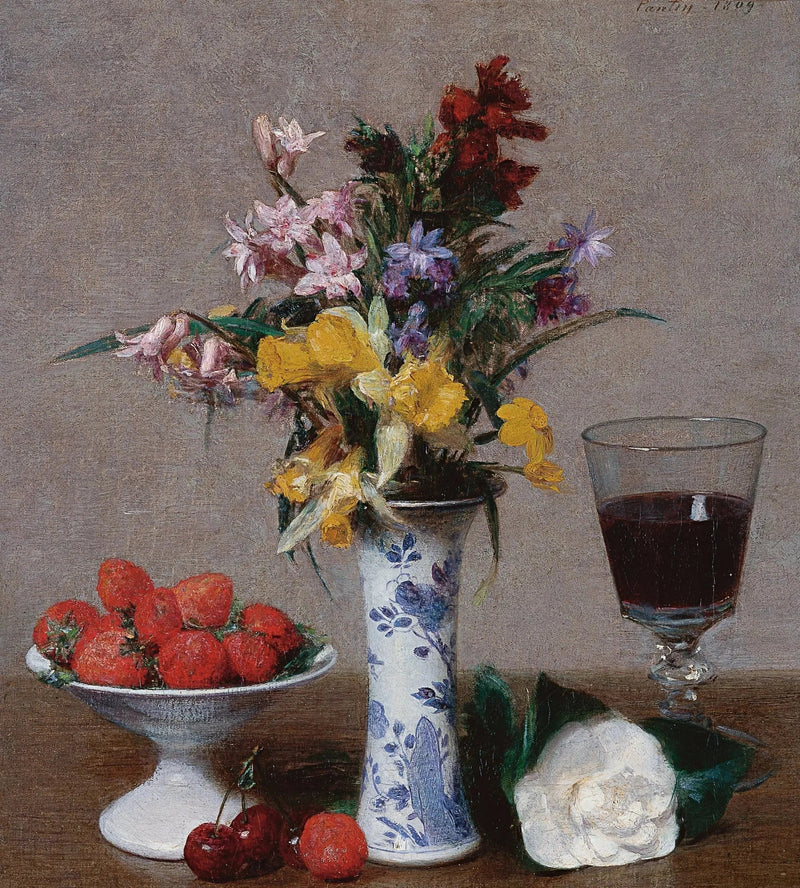 약혼을 위한 정물화 - 앙리 판탱-라투르

Source:
Nature morte dite 