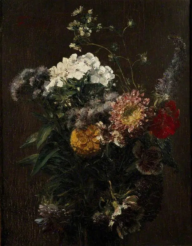 정물화: 혼합 꽃들 - 앙리 판탱-라투르

Source:
Nature morte : fleurs mélangées - Henri Fantin-Latour