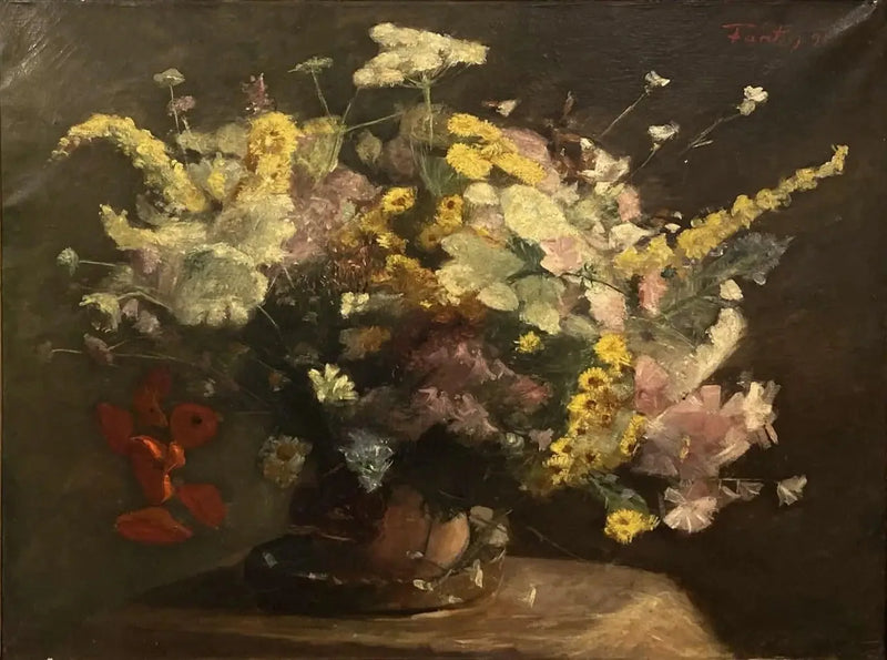 정물화: 부드러운 꽃들 - 앙리 판탱-라투르

Source:
Nature morte : fleurs veloutées - Henri Fantin-Latour