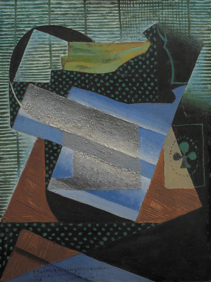 정물화 - 후안 그리스

Source:
Nature morte - Juan Gris