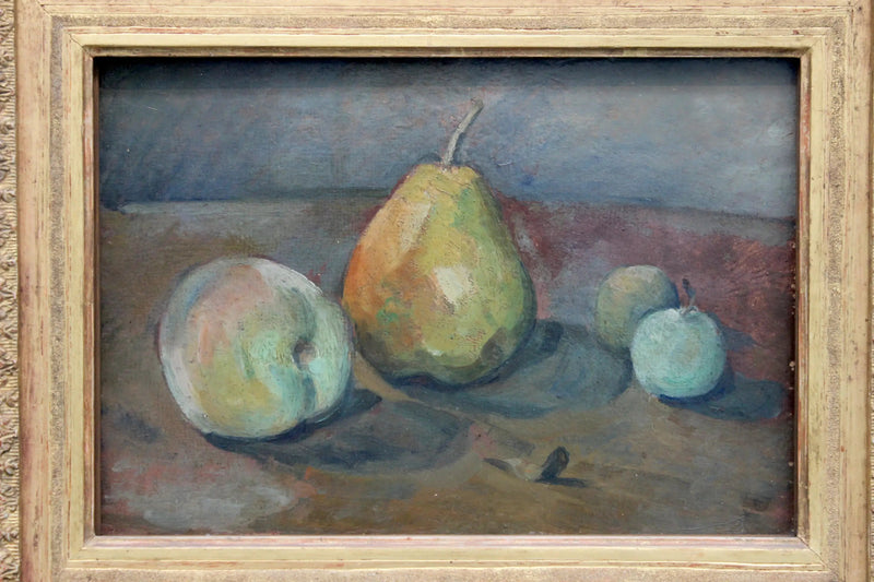 정물화, 배와 초록 사과 - Paul Cézanne
