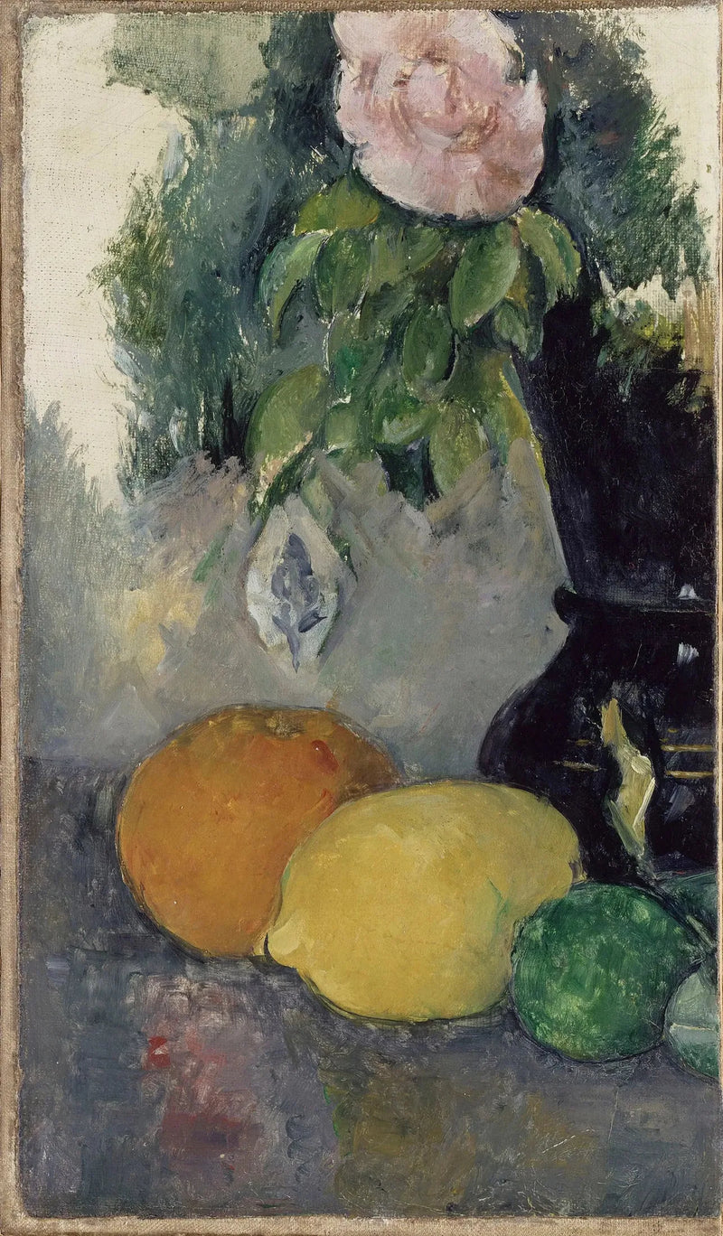 정물화, 장미와 과일 - Paul Cézanne