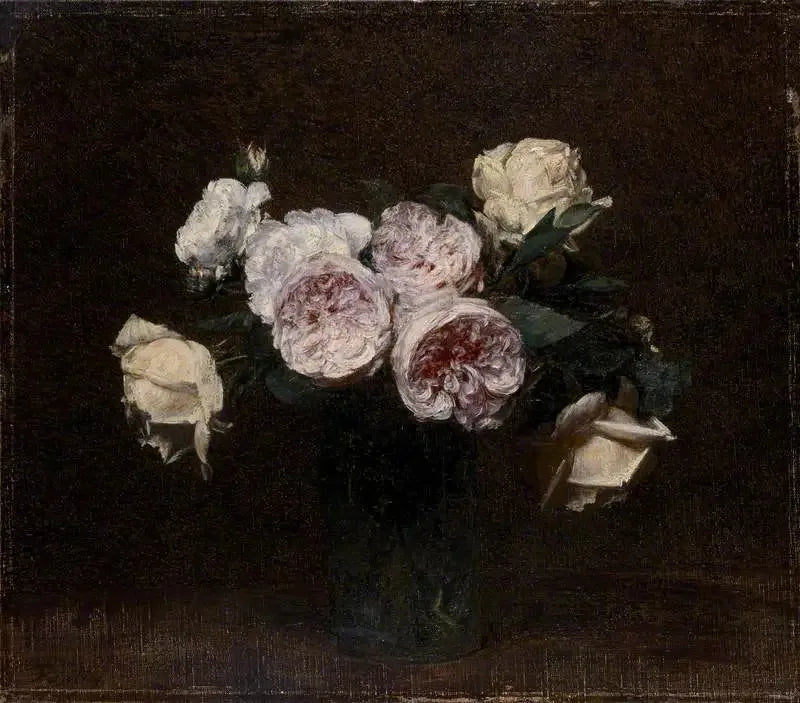 정물화: 장미, 흰색과 노란색 - 앙리 판탱-라투르

Source:
Nature morte : roses roses, blanches et jaunes - Henri Fantin-Latour