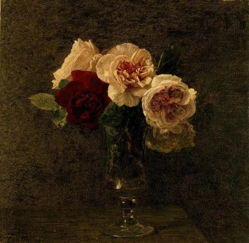 정물화: 장미와 빨간 장미 - 앙리 판탱-라투르

Source:
Nature morte : roses roses et rouges - Henri Fantin-Latour