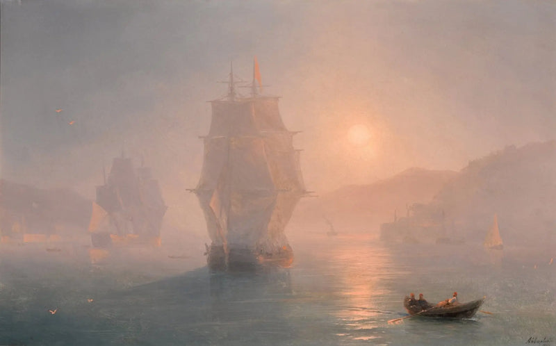 안개 낀 아침에 떠나는 배들 - 이반 아이바조프스키

Source:
Navires par un matin brumeux - Ivan Aïvazovski